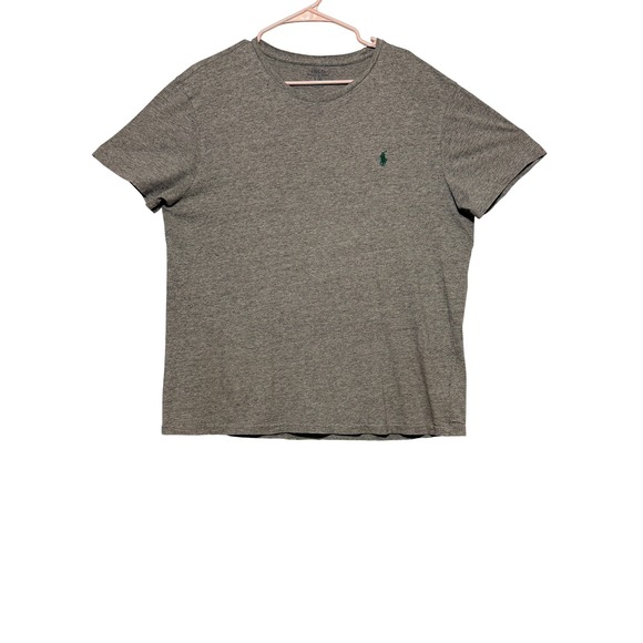Polo Ralph Lauren Other - Polo Ralph Lauren Mens Large T-Shirt Gray Cotton Short Sleeve Crewneck Pony Logo